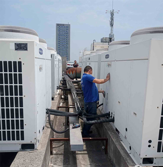 徐州市中央空调制热和不制冷系统维修方法